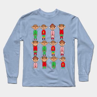 Christmas Elf Long Sleeve T-Shirt